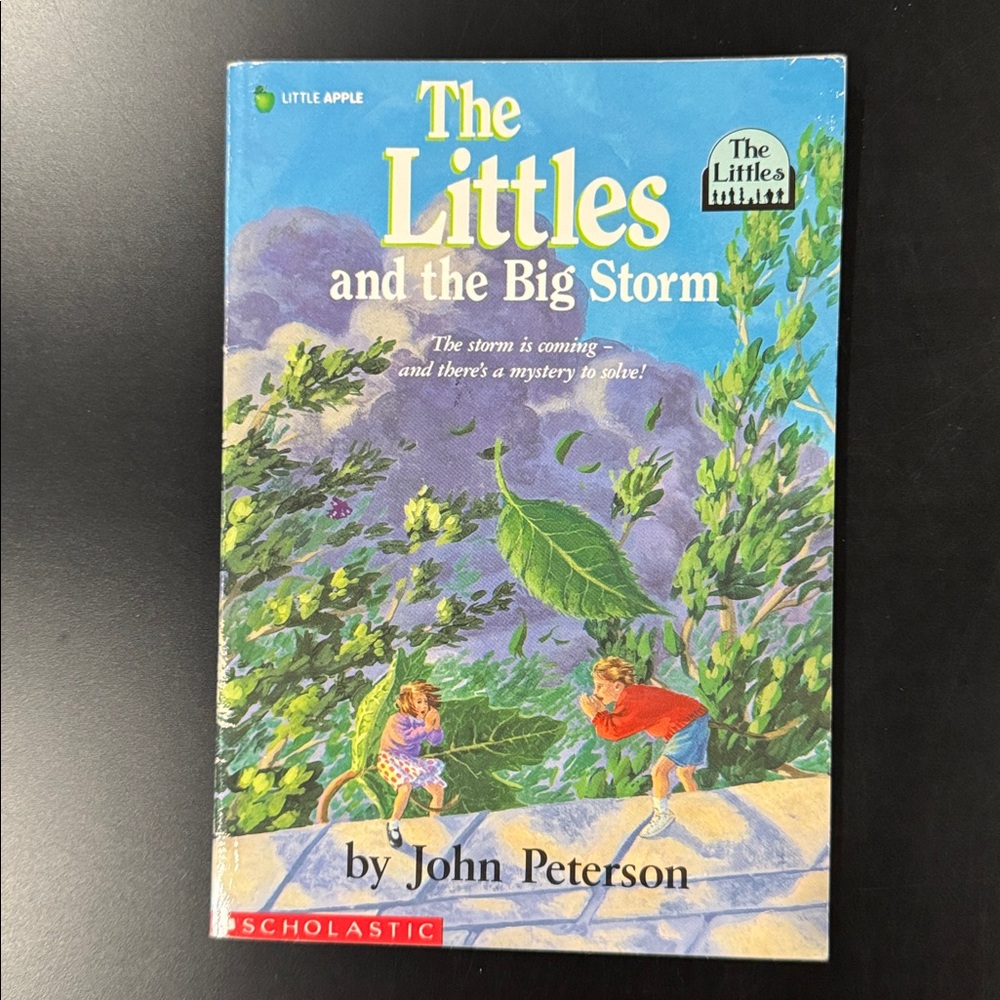 The Littles #8: The Littles and the Big Storm - Vintage Paperback Novel